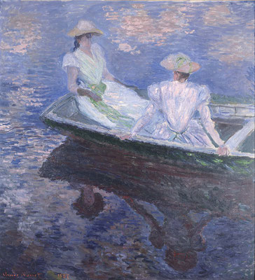 Claude Monet: Zwei Mädchen im Boot, 1887 
