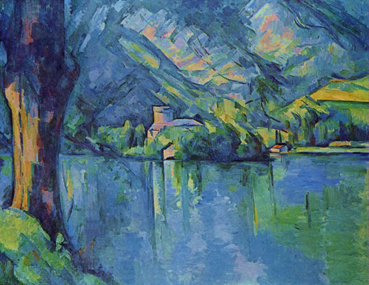  Paul Cézanne: Der blaue See, 1896