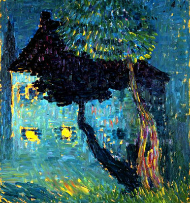 Alexej von Jawlensky: Ein Haus im Wald, 1903