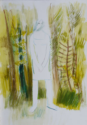 Sterntaler, Aquarell 01, 2008, 47x33cm