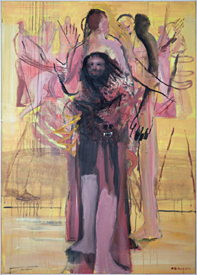 zehn Minuten, 2011, Acryl auf Leinwand, 140x100cm