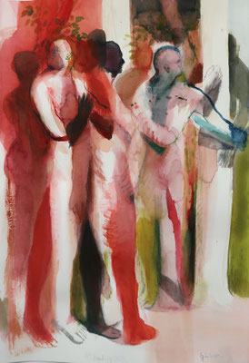 2024, Aquarell auf Fabriano, 56x38,5cm