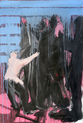Mantel, 1987, Öl auf Leinwand, 140x95cm