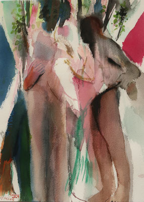 2024, Aquarell auf Arches, 31x23cm