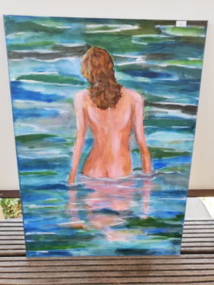 Nixe     50 x 70 cm            verkauft!                                                               80,00€