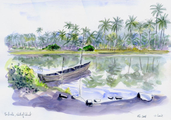 Backwaters, Kerala, Olivier Loir