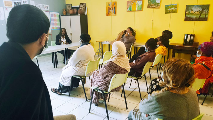 28/04/2021: Forum d'inclusion sociale FR avec Aïssata Seck chez Femmes sans frontière à Creil "Ma vie, mon engagement"