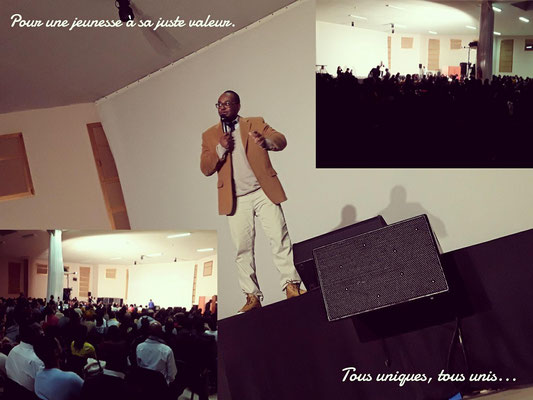 11/02/2018: Intervention lors de la "Gospel Testimony" de Saint-Denis (93), programme jeunesse au tour du Gospel organisé par l'association FCDJ (Forum Chrétien de la Jeunesse)