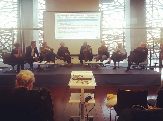 11/12/18: Universités citoyennes Bleu-Blanc-Zèbre - Intervention d'Abel Boyi lors de la table ronde parlant de l'image des quartiers.