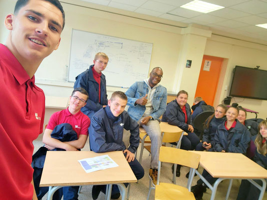 05/10/2023: À Doullens, centre ÉPIDE. Intervention module FR "Le harcèlement".