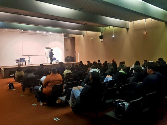 24/01/2022: Centre Afpa de Meudon le matin. Intervention d’Abel Boyi auprès des jeunes de la Promo 16-18 de Meudon, Nanterre et Paris. Module "Théories du comportement"