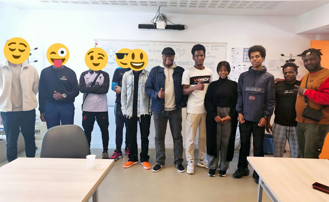 09/04/2025: À Marseille, École de la 2e Chance. Intervention module FR "Théories du comportement".