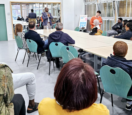 19/04/2025: Méru, Espace socioculturel Arsène Bulard. Intervention la conférence/débat "VIOLENCES ET IDENTITÉ  PARLONS-EN!"