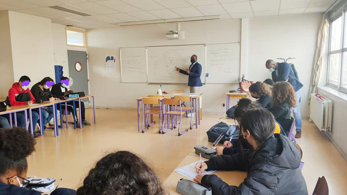 26/03/2021: Intervention d'Abel Boyi au lycée Fernand Léger à Ivry-sur-Seine (94)