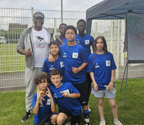 14/06/2025: À Beauvais ce jour, Stade Pierre Omet.Tournoi de foot "Essayons tous Ensemble" avec des jeunes de plusieurs villes, plusieurs quartiers dans le cadre de la lutte contre les rixes.Projet porté par l'Ifep❤️