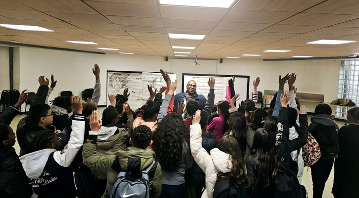 03/04/2026: À Ris Orangis ce jour, collège Albert Camus.   Une journée complète pour un marathon d'interventions auprès de 6 classes de 6ème.  Module FR "Théories du comportement" spécial prévention contre les rixes.