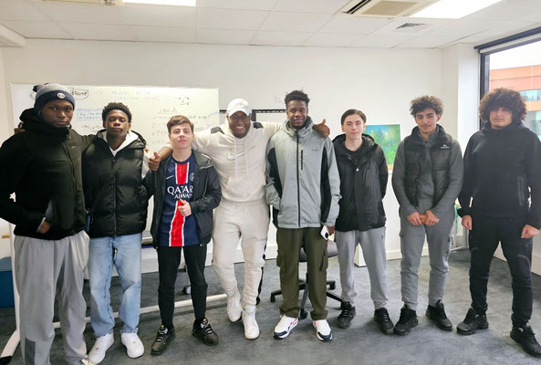 29/01/2025: À Nanterre, centre Afpa. Intervention auprès des jeunes de la Promo16-18, module FR "Les dangers de la génération TikTok".
