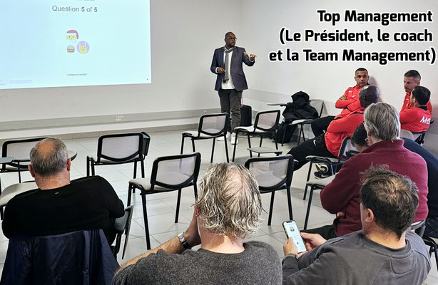 27/11/2025: À Montpellier ce jour, siège du Montpellier Herault Sport Club (club pro et centre de formation).  Interventions ce jour pour la LFP auprès de:  1- Le Top Management (Président, coach et équipes de management). 2- L'équipe professionnelle de Ligue 2 BKT. 3- Les clubs de supporters. 