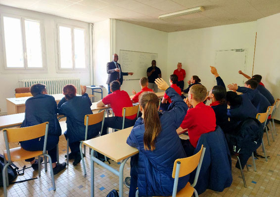 27/06/2023: À Doullens, centre ÉPIDE. Dialogue Police/Jeunesse-Session 1 avec Abdoulaye Kanté. 