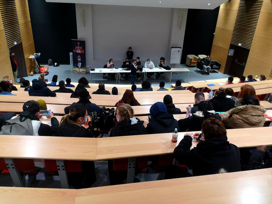 20/01/2022: Nogent-sur-Oise. Les arènes de la République. Journée de préparation au concours d'éloquence 👍