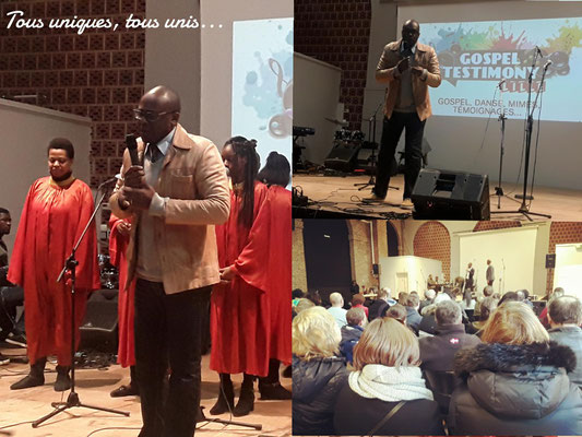 24/02/18: Intervention lors du programme jeunesse autour du gospel, la "Gospel Testimony" à Lille (59) organisé par l'association FCDJ (Forum Chrétien de la jeunesse).