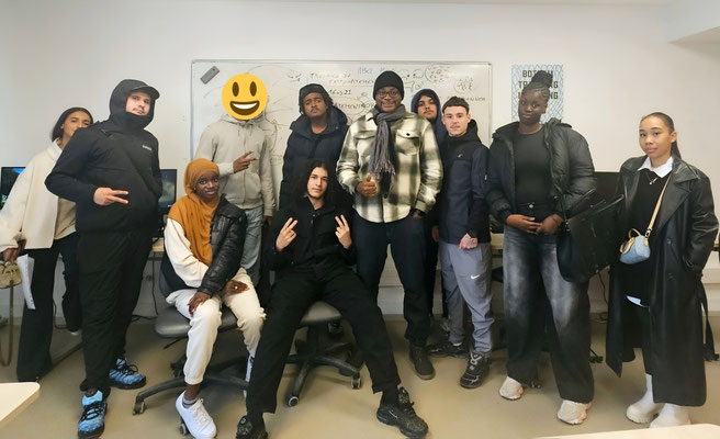 10/12/2025: À Marseille, École de la 2e Chance. Lancement d'une nouveau cycle, session 1 à Romain Rolland.