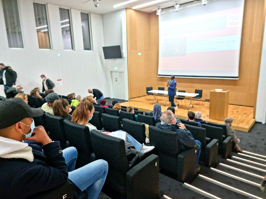 30/11/2021: À Aubervilliers. Dialogue Police/Jeunesse organisée par Médiation Nomade avec table ronde animée par Abel Boyi.