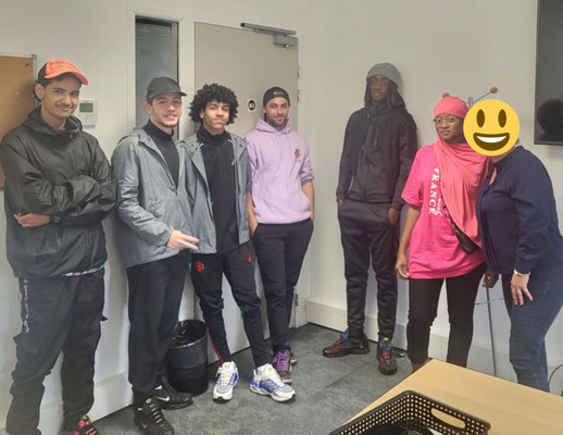31/05/2024: À Nanterre, centre Afpa. Intervention auprès des jeunes de la Promo16-18, module FR "Dialogue Police/Jeunesse" avec Anne-Lise, Policière. 