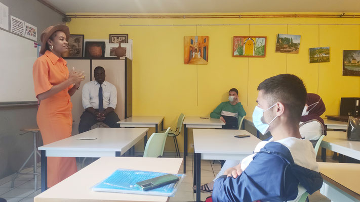 09/06/2021: Forum d’inclusion sociale avec Cécilia Lokange dans les locaux de Femmes sans frontière à Creil 