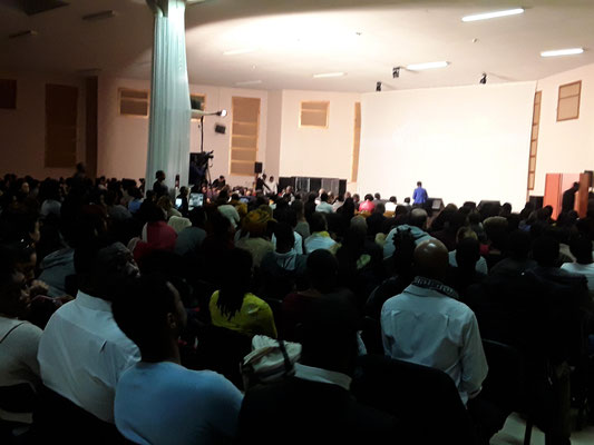 11/02/2018: Intervention lors de la "Gospel Testimony" de Saint-Denis (93), programme jeunesse au tour du Gospel organisé par l'association FCDJ (Forum Chrétien de la Jeunesse)