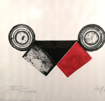 Reinhold Koehler, Decollages inprimes_4_Büchsendrucke_Kunstkreis Siegerland