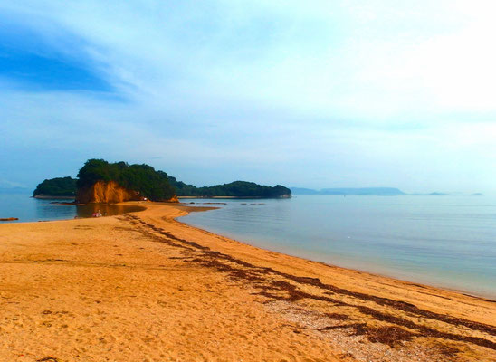 小豆島...エンジェルロード～天使の散歩道