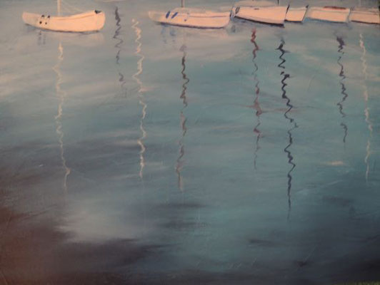 Segelboote 1 - 30x40 cm