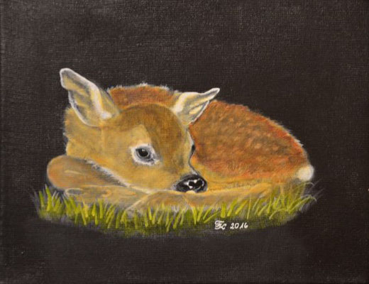 Reh - 24x30 cm