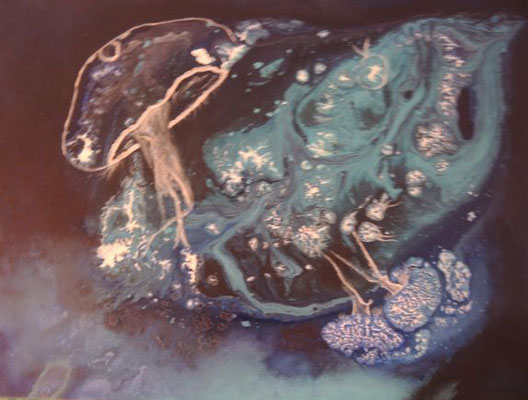 Quallen - 30x40 cm