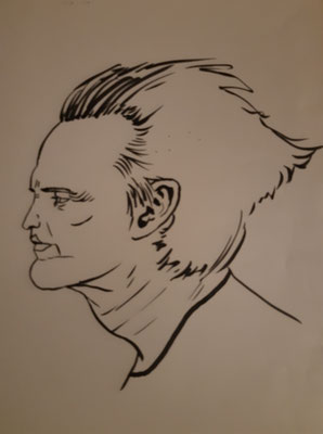 Christopher Walken 1 - 30x42 cm