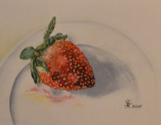 Erdbeere - 15x20 cm