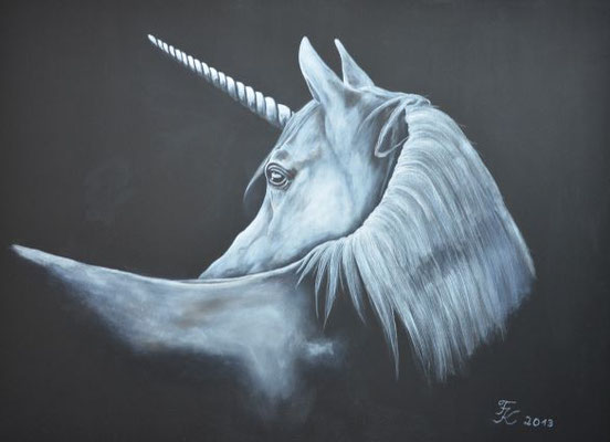 Einhorn - 60x80 cm