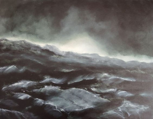 Stürmisches Meer 2 - 40x50 cm