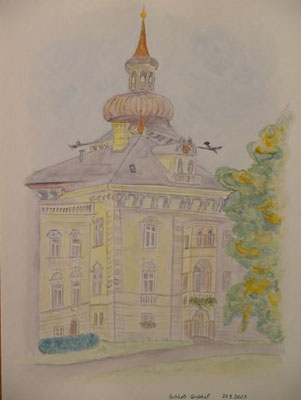 Schloß Grubhof - 30x40 cm