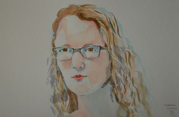 Frau - 42x55,5 cm