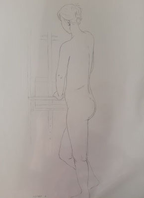 Frau - 42x59 cm