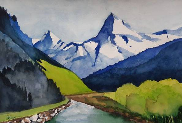 Gebirge - 38x56 cm