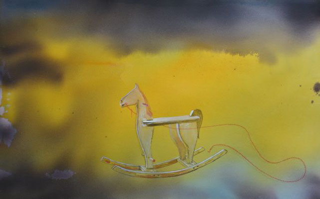 Schaukelpferd - 38x57 cm