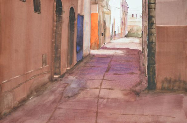 Stadtspaziergang - 38x56 cm