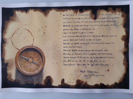 Logbuch - 38x57 cm