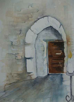 Friesach Burgtor - 17x25 cm