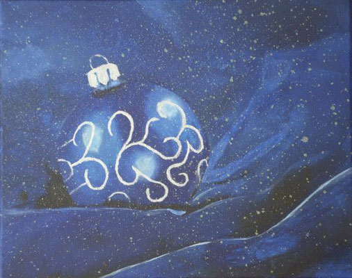 Weihnachtskugel - 24x30 cm