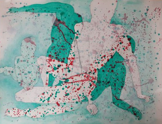 Akt 6 - 50x65 cm