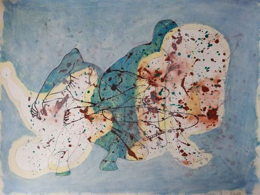 Akt 2 - 50x65 cm